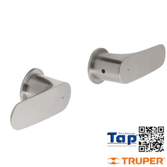 Imagen de MANERAL P REGADERA SATIN FOSET JGO 2 PZAS