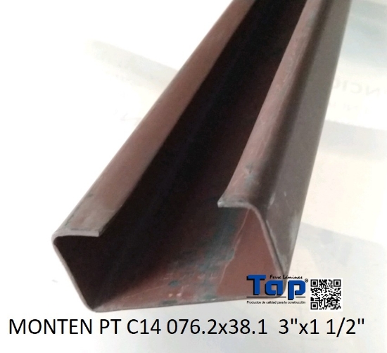 Imagen de MONTEN PT C14 076.2x38.1 3"x1 1/2"