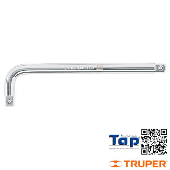 Imagen de MANGO CUA 013 1/2" EN "L" LARGO 225 9" TRUPER