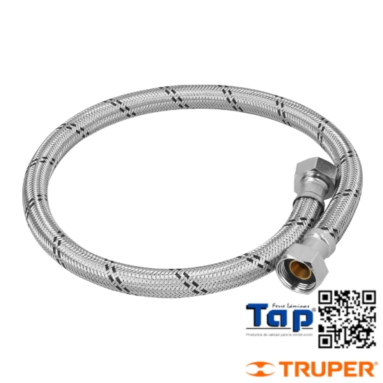 Imagen de MANGUERA P BOILER ACERO INOX 013 1/2"X 019 3/4"  40 CM FOSET