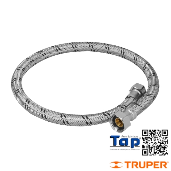 Imagen de MANGUERA P BOILER ACERO INOX 013 1/2"X 019 3/4"  80 CM FOSET