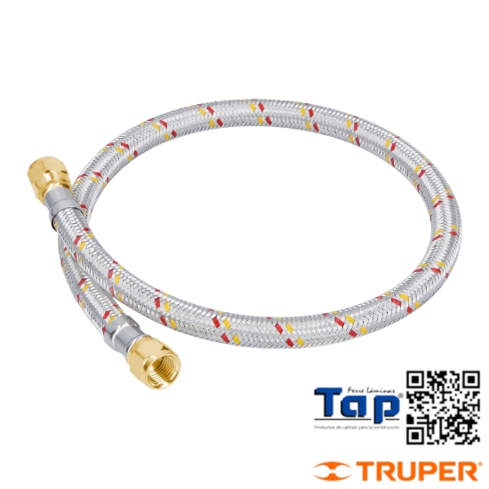 Imagen de MANGUERA P GAS ALU 008 5/16"X 60 CM FOSET BASIC