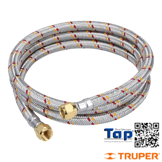Imagen de MANGUERA P GAS ALU 008 5/16"X200 CM FOSET BASIC