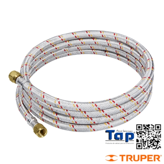 Imagen de MANGUERA P GAS ALU 008 5/16"X250 CM FOSET BASIC