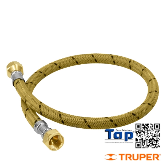 Imagen de MANGUERA P GAS VINILO 009 3/8"X009 3/8"  60 CM FOSET