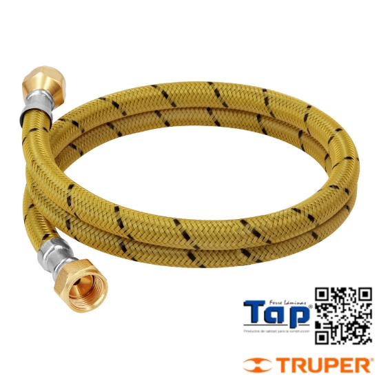 Imagen de MANGUERA P GAS VINILO 009 3/8"X009 3/8" 100 CM FOSET