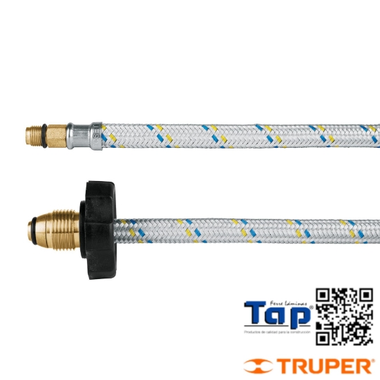 Imagen de MANGUERA PIGTAIL ALU 011 7/16"X022 7/8" 55 CM FOSET
