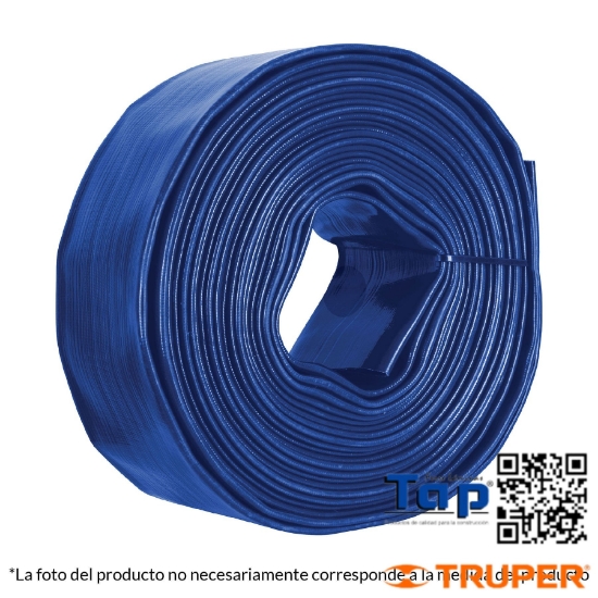 Imagen de MANGUERA PLANA 050 2"X100M DESCARGA P MOTOBOMBA ROLLO