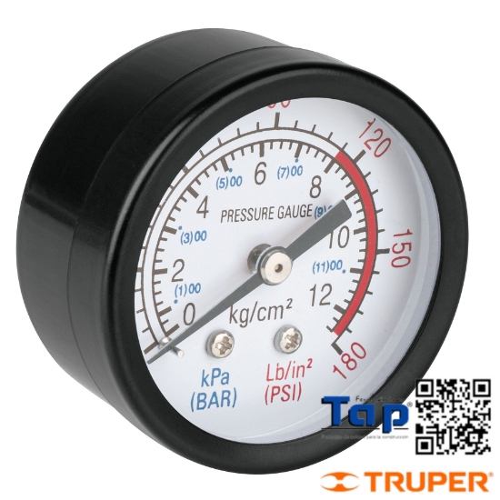 Imagen de MANOMETRO P COMPRESORES GRUPO 1 TRUPER