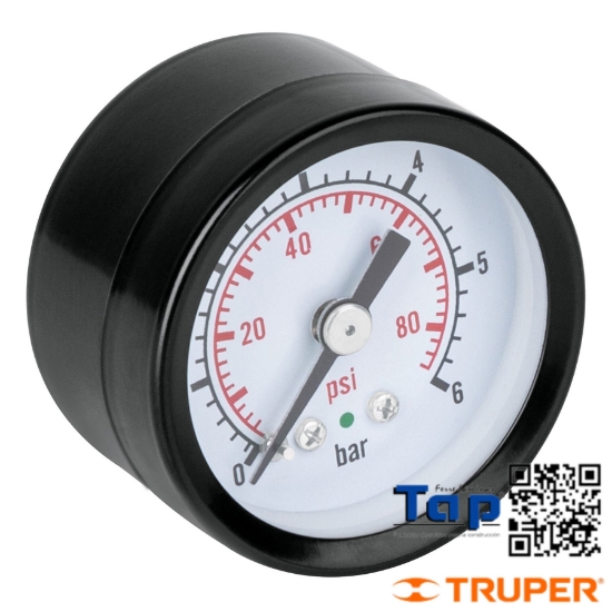 Imagen de MANOMETRO P HIDRONEUMATICO 50 L TRUPER