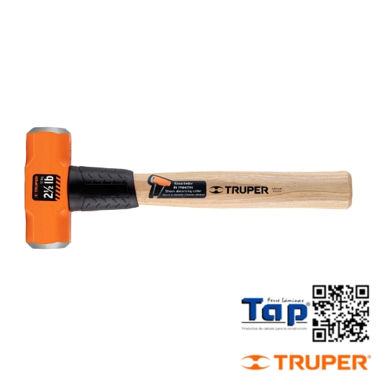 Imagen de MARRO OCTAGONAL  2.5 LB MANGO MAD 300 12" TRUPER