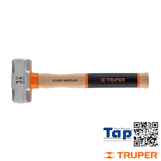 Imagen de MARRO OCTAGONAL  3 LB MANGO 325 13" TRUPER GRIP