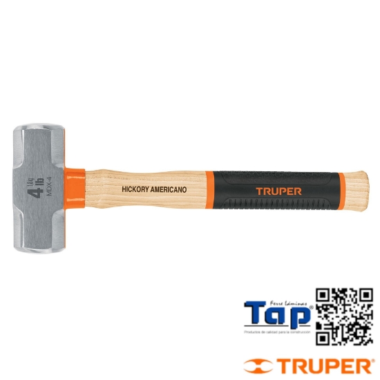 Imagen de MARRO OCTAGONAL  4 LB MANGO 325 13" TRUPER GRIP