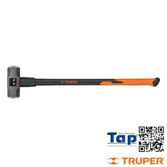 Imagen de MARRO OCTAGONAL 12 LB MANGO FIBRA VIDRIO 900 36" TRUPER