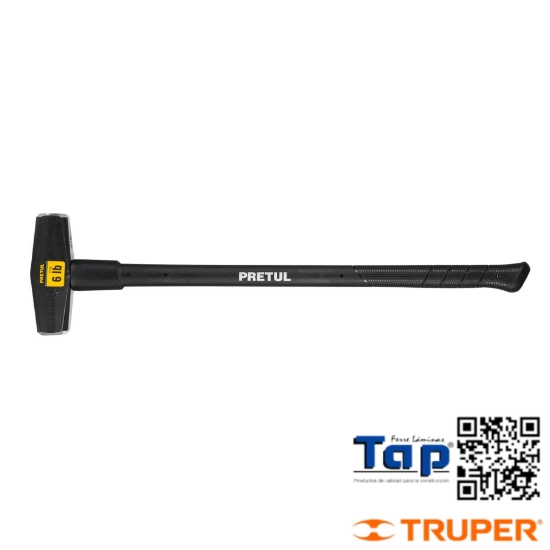 Imagen de MARRO T NEVADA  6 LBS. MANGO 900 36" PRETUL