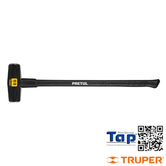 Imagen de MARRO T NEVADA  8 LBS. MANGO 900 36" PRETUL