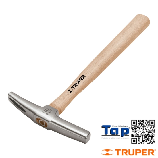 Imagen de MARTILLO  7 OZ TAPICERO MANGO 300 12" TRUPER