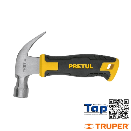 Imagen de MARTILLO 10 OZ MANGO COMFORTGRIP PRETUL