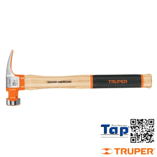 Imagen de MARTILLO 16 OZ UÑA RECTA T CALIFORNIA RIPPER TRUPER GRIP