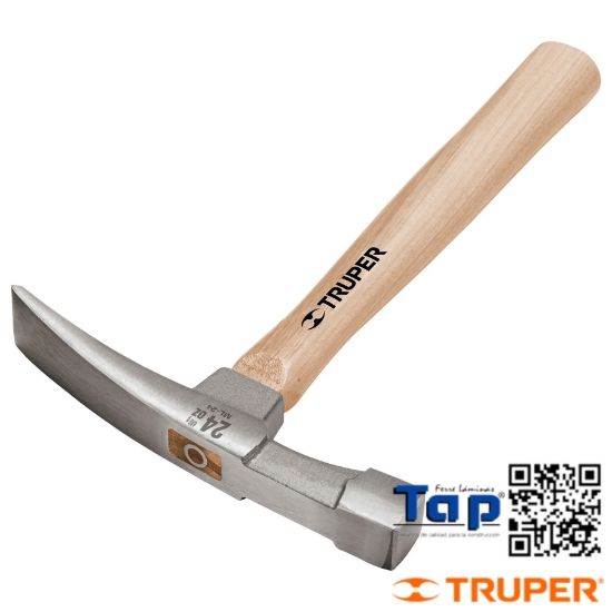 Imagen de MARTILLO 24 OZ LADRILLERO MANGO 300 12" TRUPER