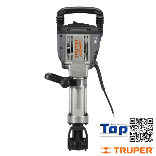 Imagen de MARTILLO DEMOLEDOR HEX 20 KG 55 J 1600 W TRUPER EXPERT