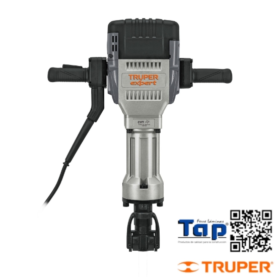 Imagen de MARTILLO DEMOLEDOR HEX 30 KG 62 J 2000 W TRUPER EXPERT