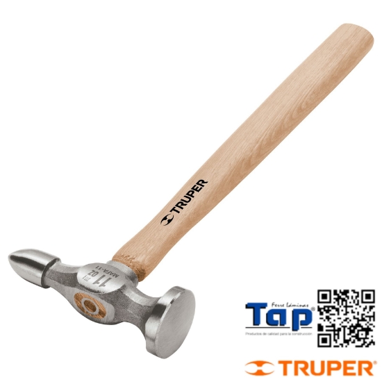 Imagen de MARTILLO DESABOLLADOR 11 OZ FINO MANGO 300 12" TRUPER