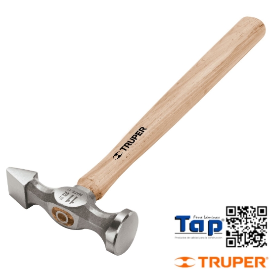 Imagen de MARTILLO DESABOLLADOR 11 OZ T CINCEL MANGO 300 12" TRUPER
