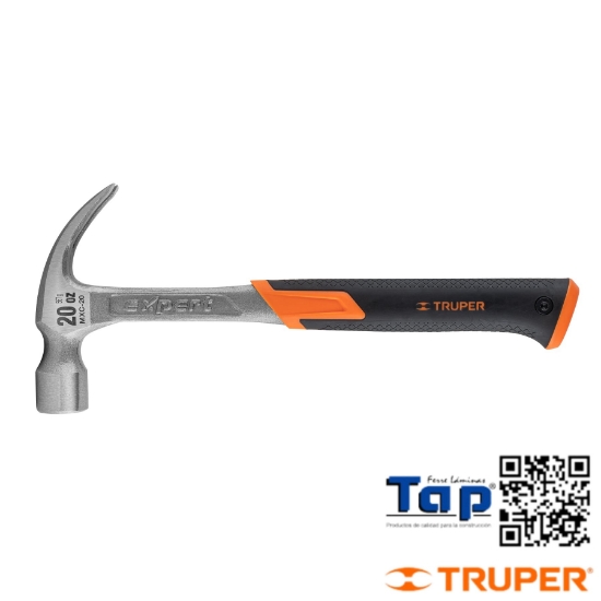 Imagen de MARTILLO FORJADO 20 OZ UÑA CURVA MANGO C NEOPRENO EXPERT