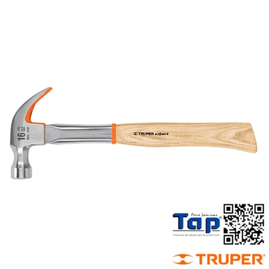 Imagen de MARTILLO PROF PULIDO ESPEJO 16 OZ UÑA CURVA EXPERT