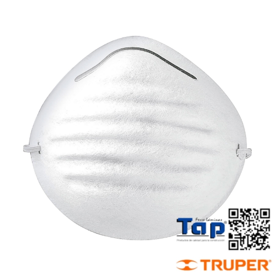 Imagen de MASCARILLAS P POLVOS T CONCHA BLISTER C 10 TRUPER