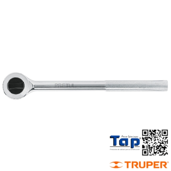 Imagen de MATRACA CUA 013 1/2" CABEZA REDONDA C DISCO PRETUL