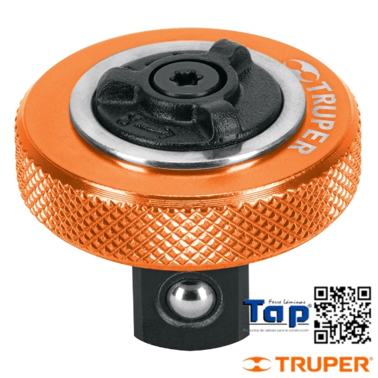 Imagen de MATRACA CUA 013 1/2" T PERILLA TRUPER