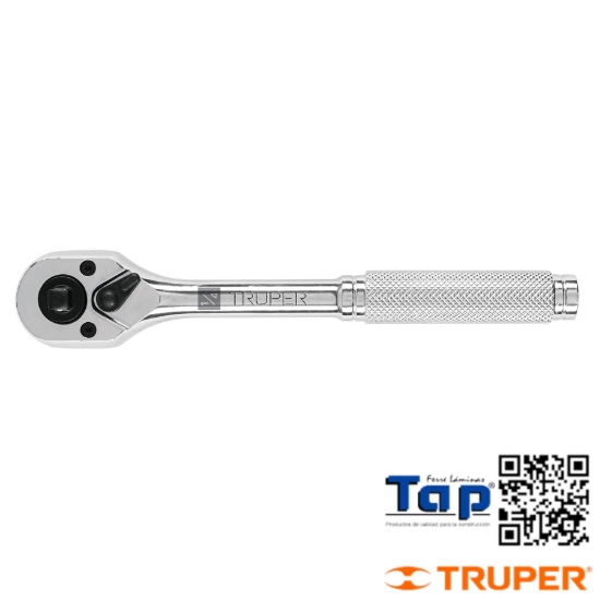 Imagen de MATRACA DOBLE CUADROS 006 1/4"Y 009 3/8" TRUPER