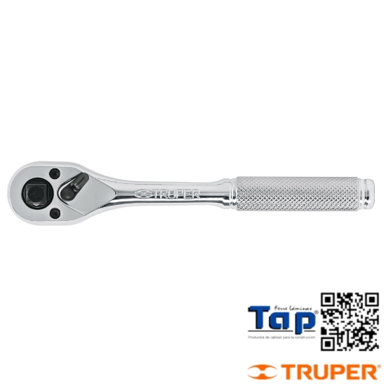 Imagen de MATRACA TRIPLE CUADROS 006 1/4" 009 3/8" Y 013 1/2" TRUPER