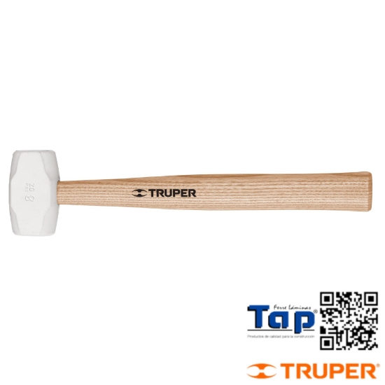 Imagen de MAZO HULE  8 OZ TRUPER