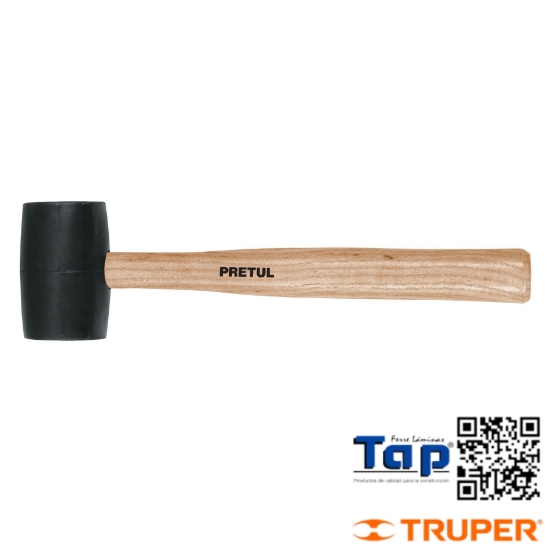 Imagen de MAZO HULE 16 OZ PRETUL