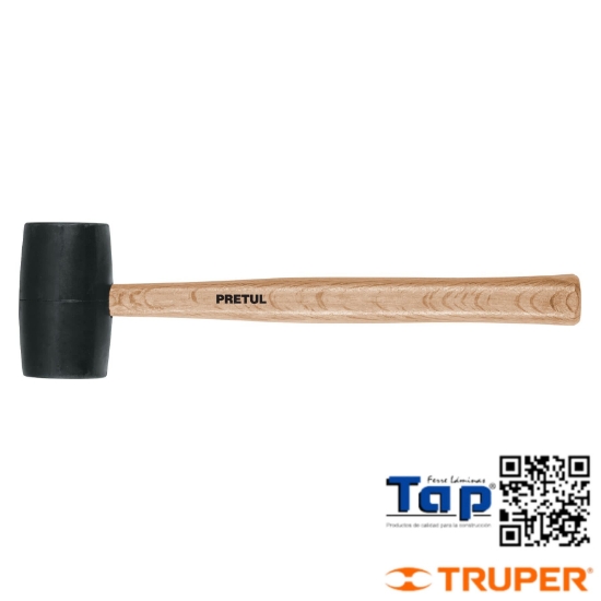 Imagen de MAZO HULE 24 OZ PRETUL
