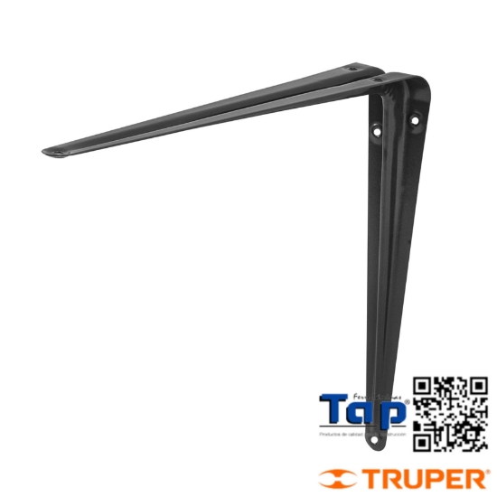 Imagen de MENSULAS ACERO GRIS 10X300 12" FIERO