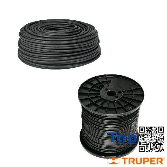 Imagen de CABLE COAXIAL RG59 EN ROLLO 100 M X METRO VOLTECK
