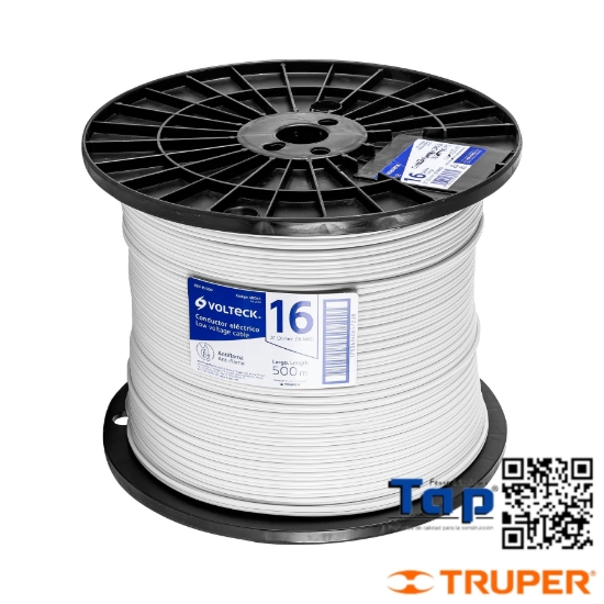 Imagen de CORDON DUPLEX FLEX SPT 16 AWG EN CARRETE 500 M X METRO