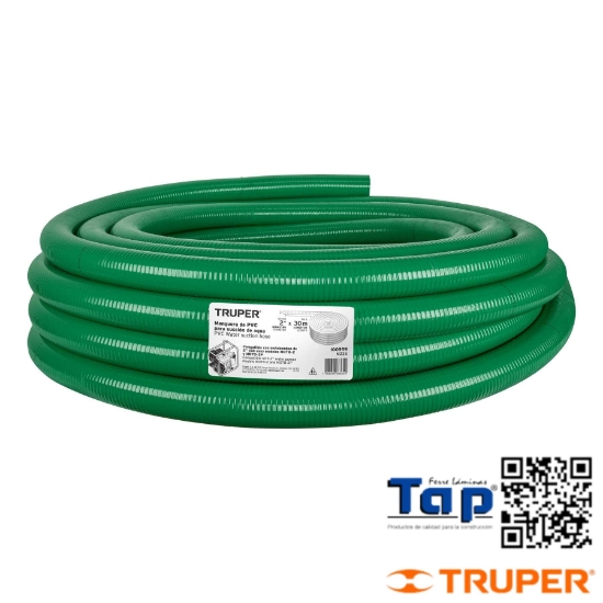 Imagen de MANGUERA RIGIDA 050 2" SUCCION P MOTOBOMBA ROLLO 30 M X METR