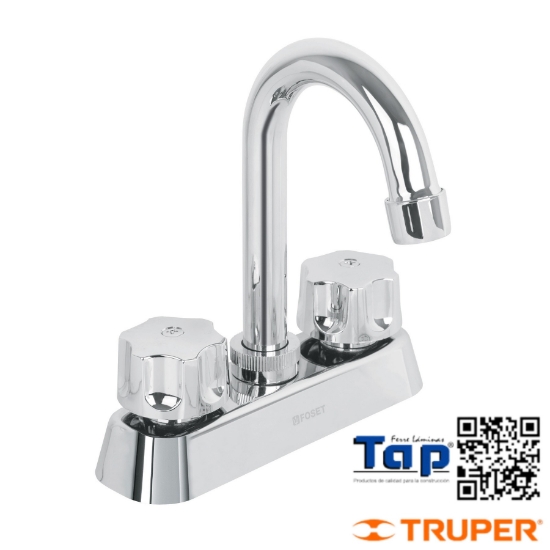 Imagen de MEZCLADORA  PCO 100 4" CUELLO T BAR P LAVABO STD