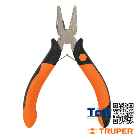 Imagen de PINZA P ELECTRICISTA 125 5" MANGO COMFORTGRIP TRUPER MINI