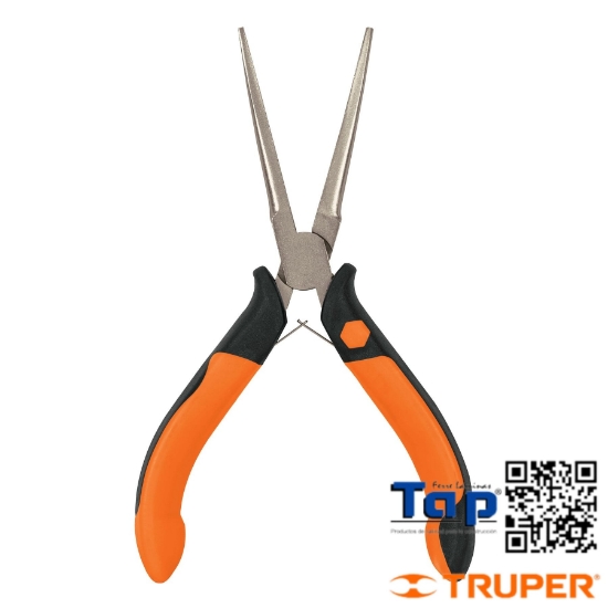 Imagen de PINZA PTA AGUJA 150 6" MANGO COMFORTGRIP TRUPER MINI