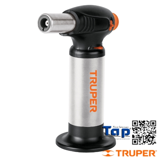 Imagen de SOPLETE RECARGABLE GAS BUTANO TRUPER MINI