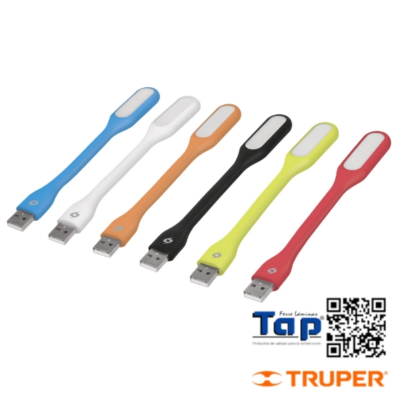 Imagen de LAMP FLEX 5 LEDS 1W P PUERTO USB VOLTECK MINI