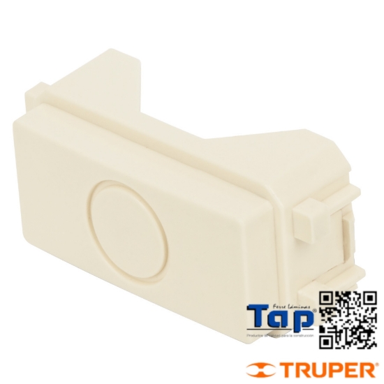 Imagen de MOD  (TAPON) CIEGO LINEA ITALIANA COLOR MARFIL  VOLTECK