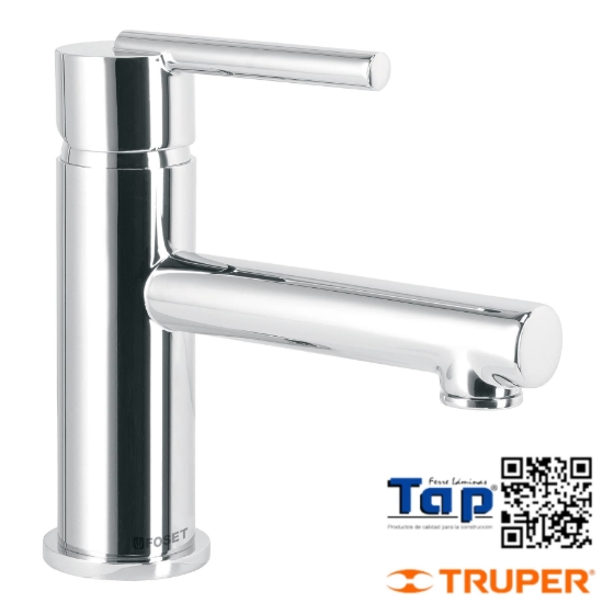 Imagen de MONOMANDO CORTO CROMO P LAVABO FOSET