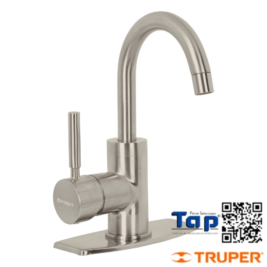Imagen de MONOMANDO CORTO P LAVABO SATIN FOSET